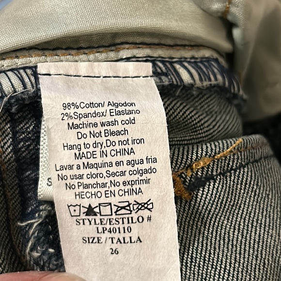 Impressions Estilo Jeans. With fringe. Size 26. New with tags - Picture 6 of 17